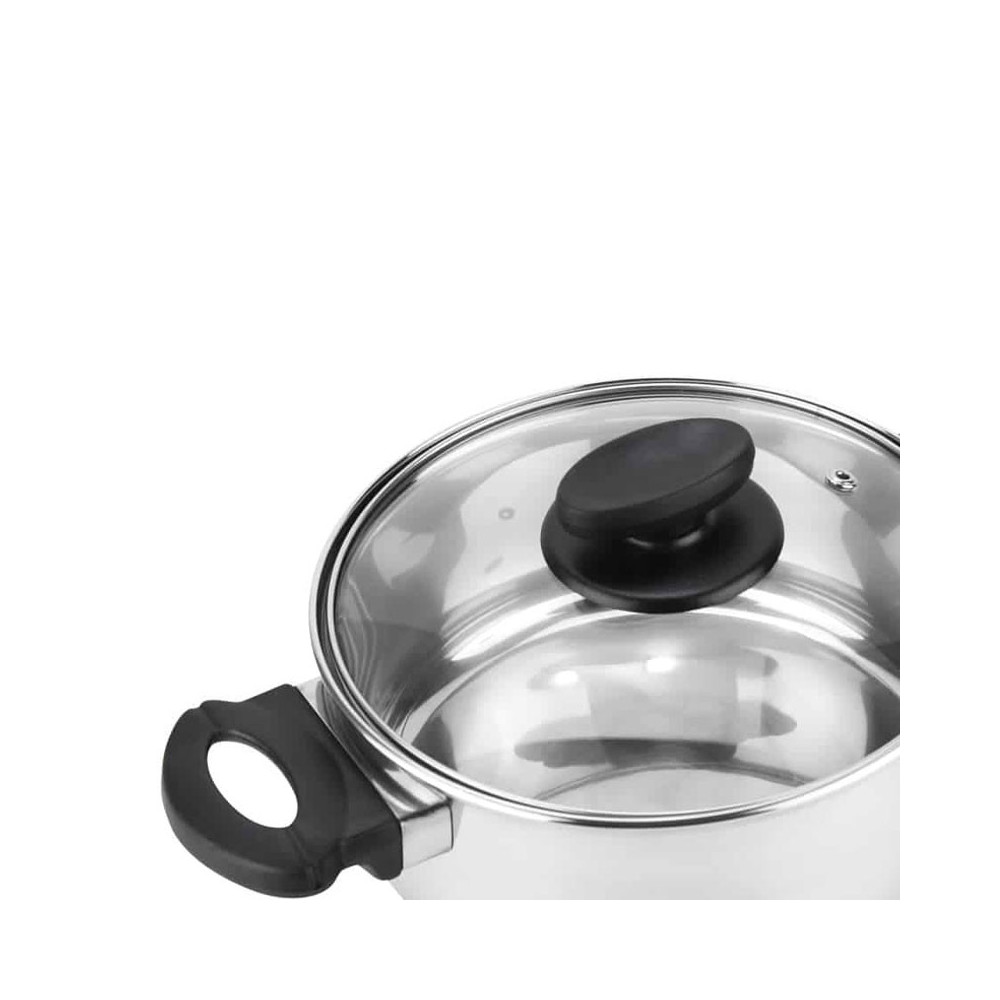 Set De Cuisine MAGEFESA 16CM+24CM+18+24CM 7 PIECES -INOX