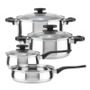 Set De Cuisine MAGEFESA 16CM+24CM+18+24CM 7 PIECES -INOX