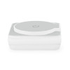 Chargeur sans fil KSIX Cube 3 en 1 15 W, pliable, PD,MagSafe Blanc