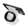 Chargeur sans fil KSIX Cube 3 en 1 15 W, pliable, PD,MagSafe Blanc