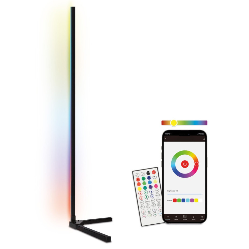 Lampe KSIX d'angle SmartLED / RGBW / 140CM