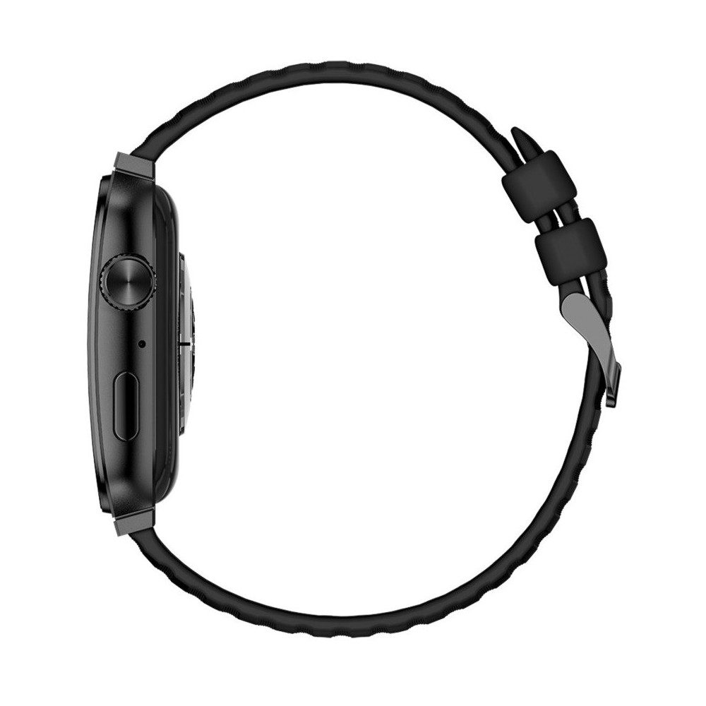 Montre connectée KSIX Olympo, écran AMOLED 1,96”, 2 bracelets, Noir