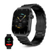 Montre connectée KSIX Olympo, écran AMOLED 1,96”, 2 bracelets, Noir