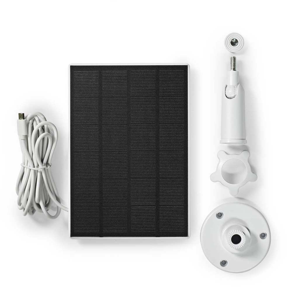 Panneau solaire 5,3 V DC | 0,5 A | USB Type-C™ câble 3M pour camera