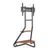 Support Fixe NEDIS Pour TV Au Sol 37'' - 75''- 40 kg - Noir / Marron
