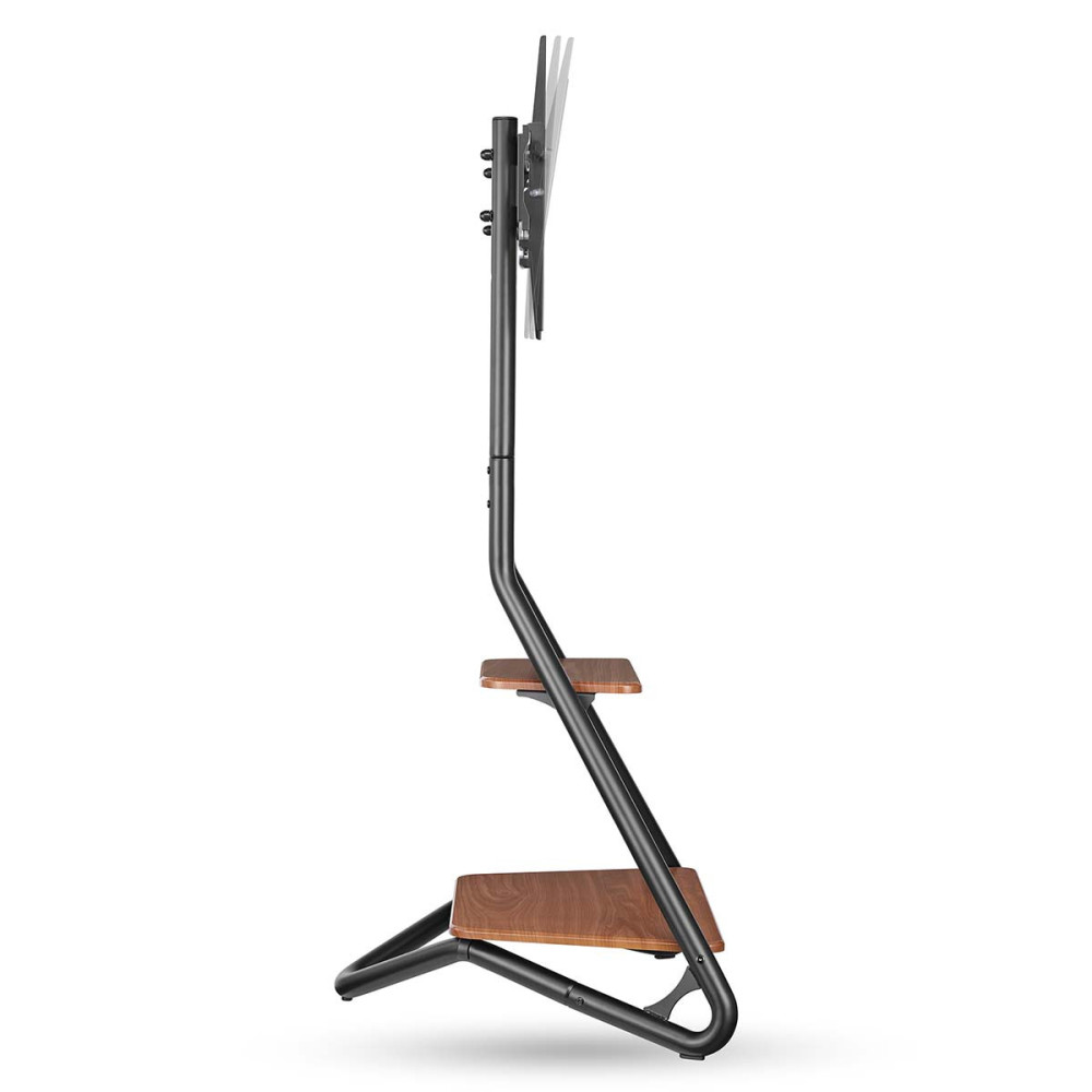 Support Fixe NEDIS Pour TV Au Sol 37'' - 75''- 40 kg - Noir / Marron