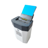 Destructeur de documents HP OneShred Auto 80CC / 15 Litres / Coupe Transversale / Blanc