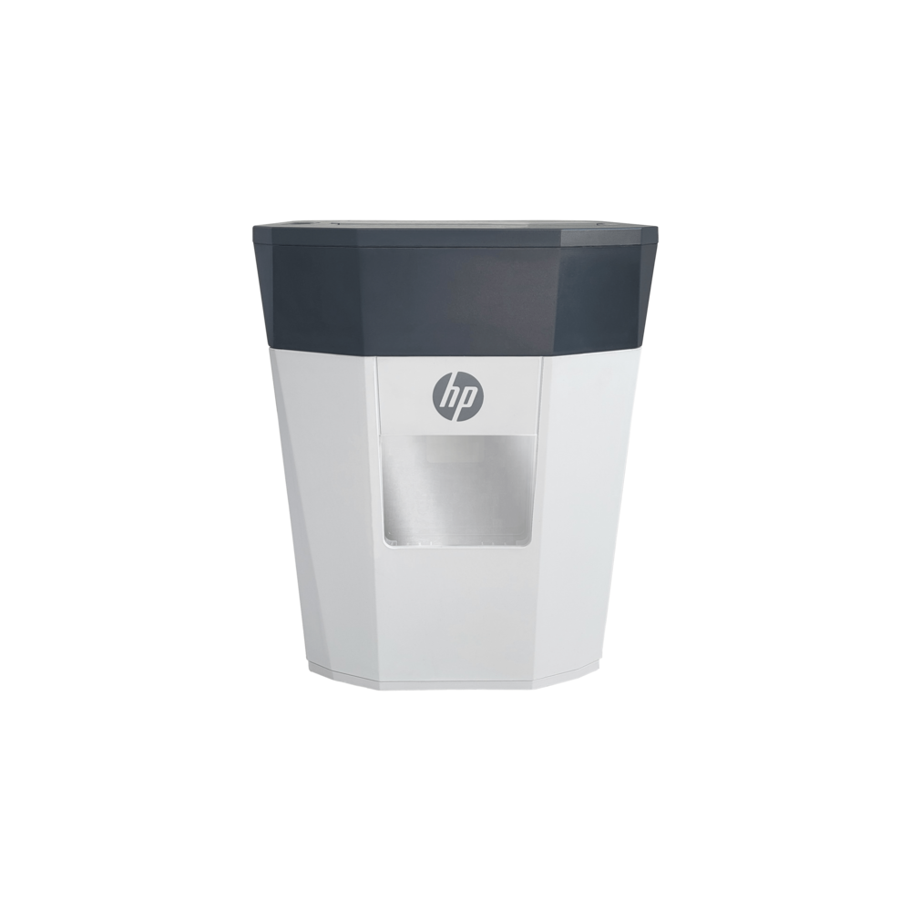 Destructeur de documents HP OneShred Auto 80CC / 15 Litres / Coupe Transversale / Blanc