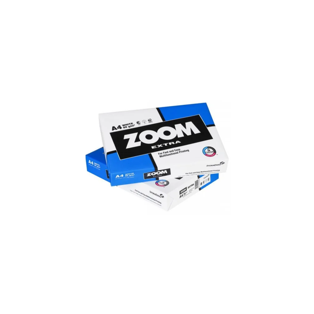 Rame Papier ZOOM A4 80g/M² Extra Blanc / 500 Papiers