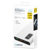 POWER BANK PLATINET 10000 mAh Polymère PD 3.0 QC 3.0 Écran LED BLANC