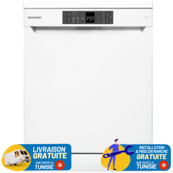 LAVE VAISSELLE TELEFUNKEN 13 Couverts / BLANC / MACHLAVE-D13P5W