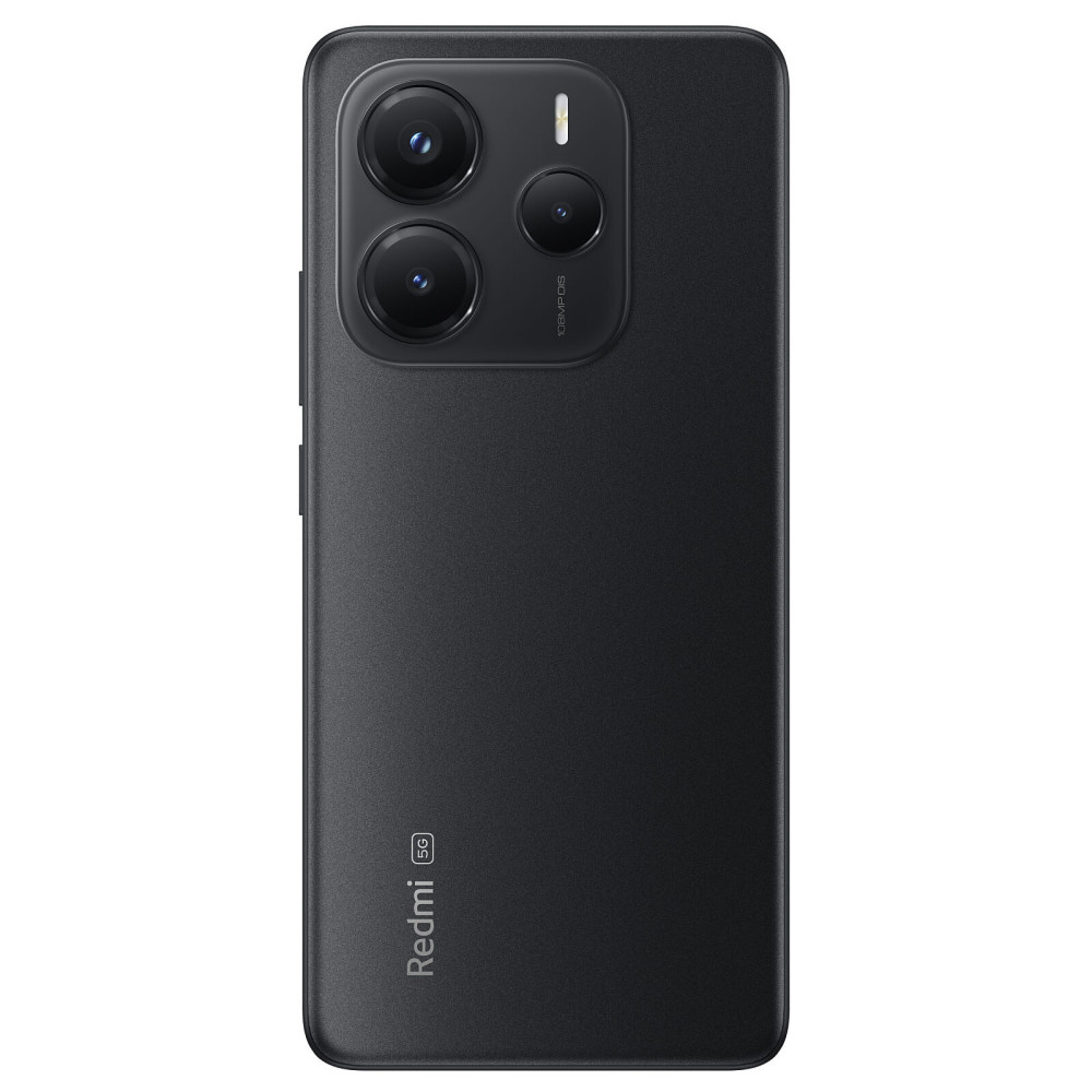 Smartphone XIAOMI Redmi Note 14 / 5G / 6 Go / 128 Go / Noir + Ecouteurs Bluetooth Redmi buds 6 play Offerts