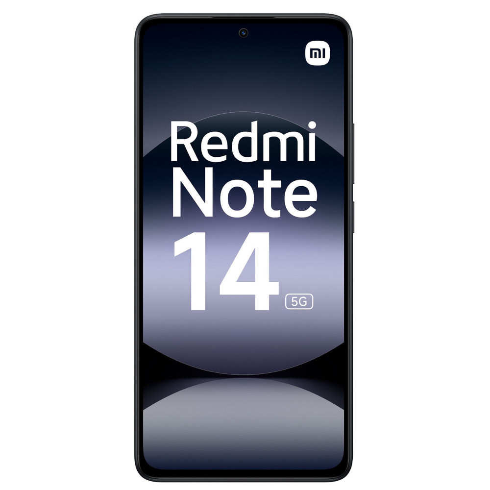 Smartphone XIAOMI Redmi Note 14 / 5G / 6 Go / 128 Go / Noir + Ecouteurs Bluetooth Redmi buds 6 play Offerts