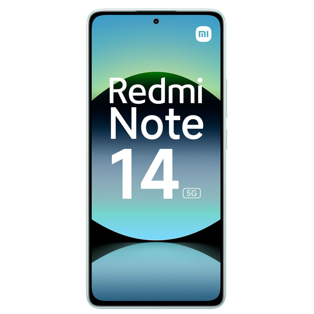 Smartphone XIAOMI Redmi Note 14 / 5G / 6 Go / 128 Go / Vert + Ecouteurs Bluetooth Redmi buds 6 play Offerts