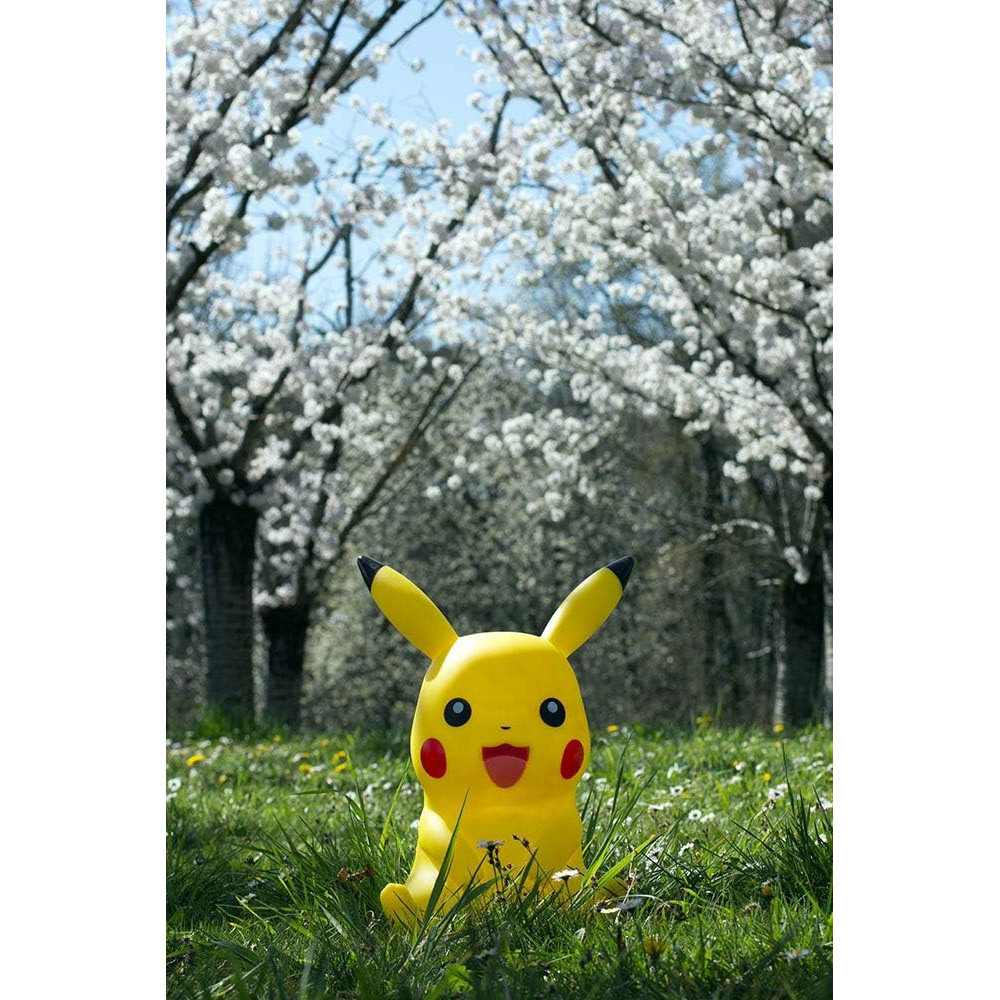 LAMPE LED 40 CM PIKACHU + TELECOMMANDE