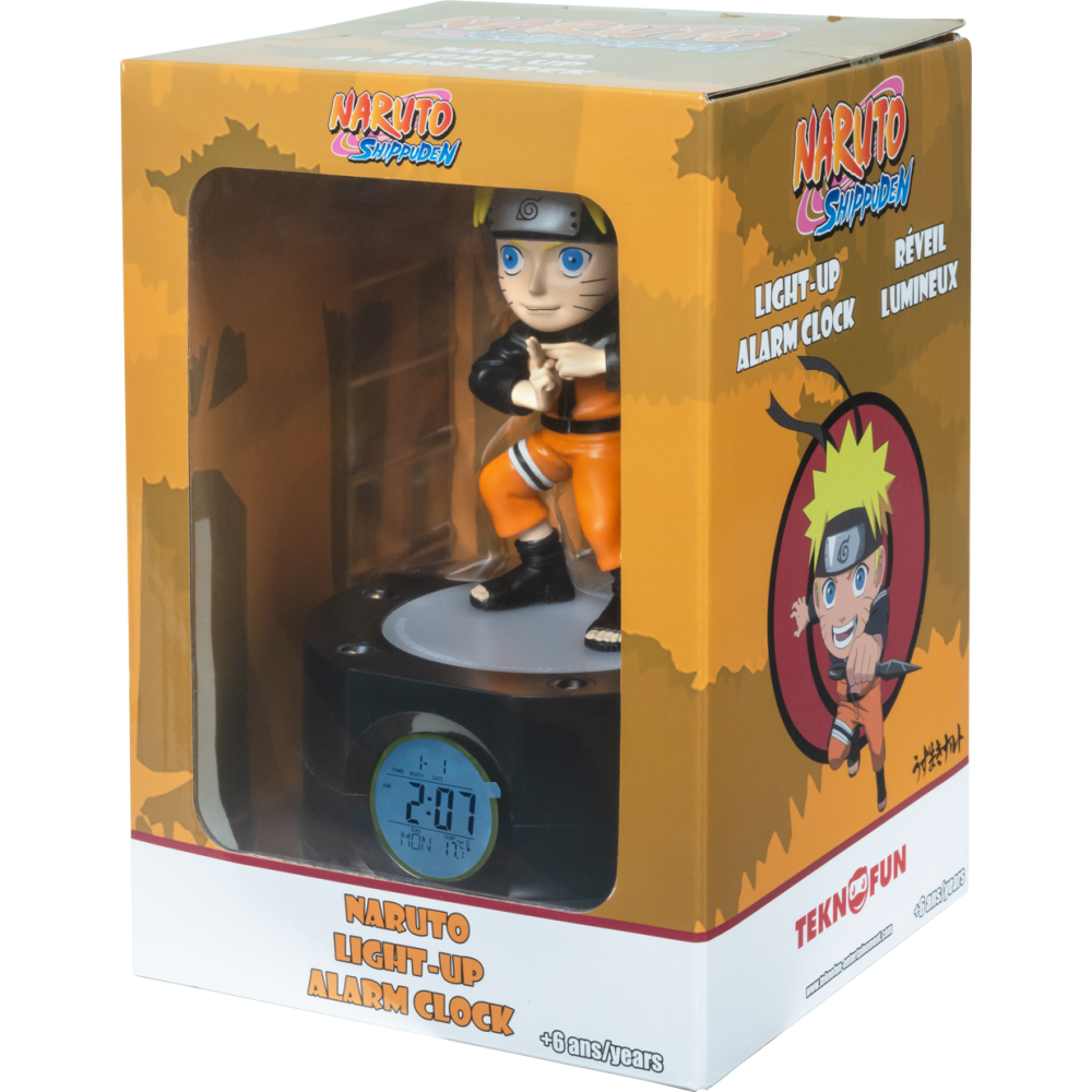 Radio Réveil Lumineux Naruto Teknofun