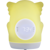 REVEIL LUMINEUX EDUCATIF PORTABLE AVEC SONS INTEGRES – AKSO - BLANC