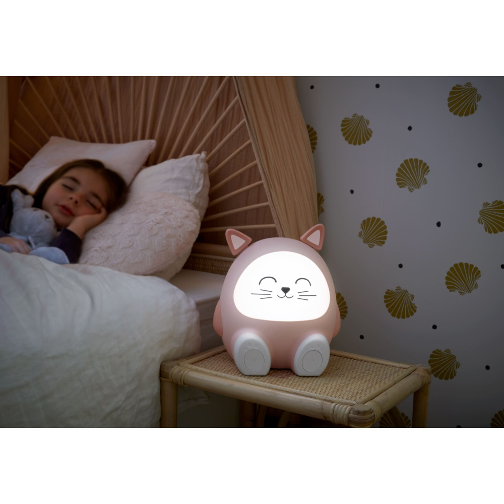 Enceinte sans fil lumineuse et veilleuse