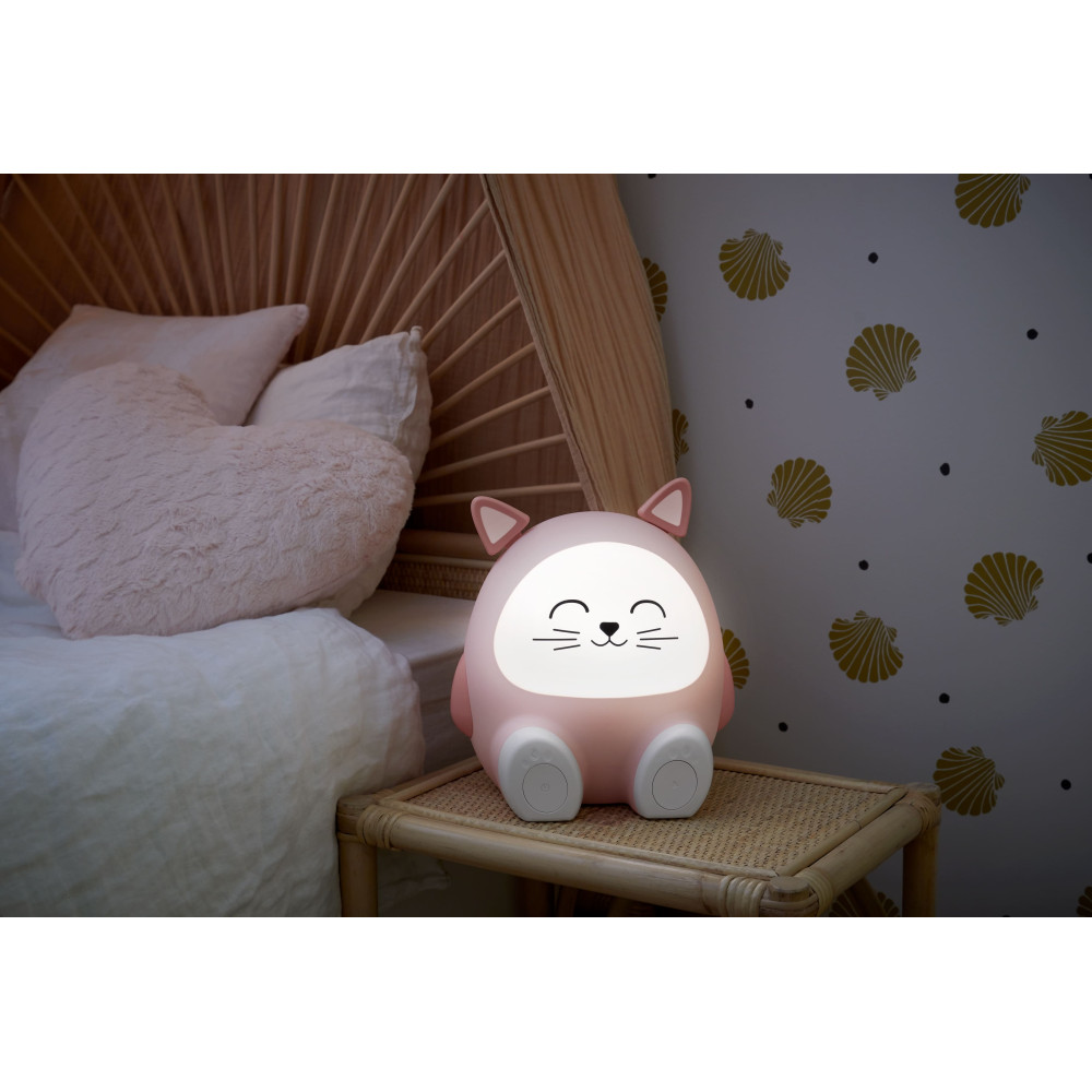 Enceinte sans fil lumineuse et veilleuse