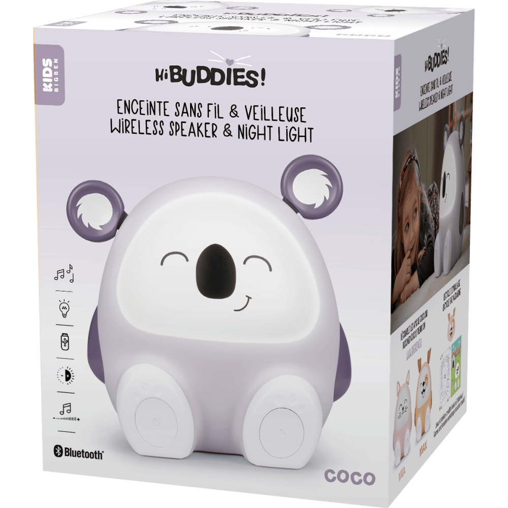 Enceinte sans fil lumineuse
