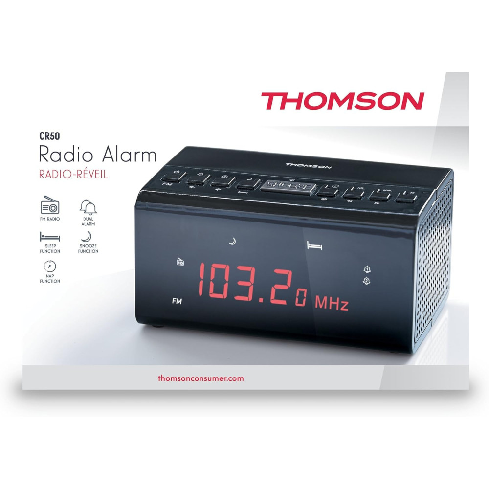Radio réveil Thomson CR50