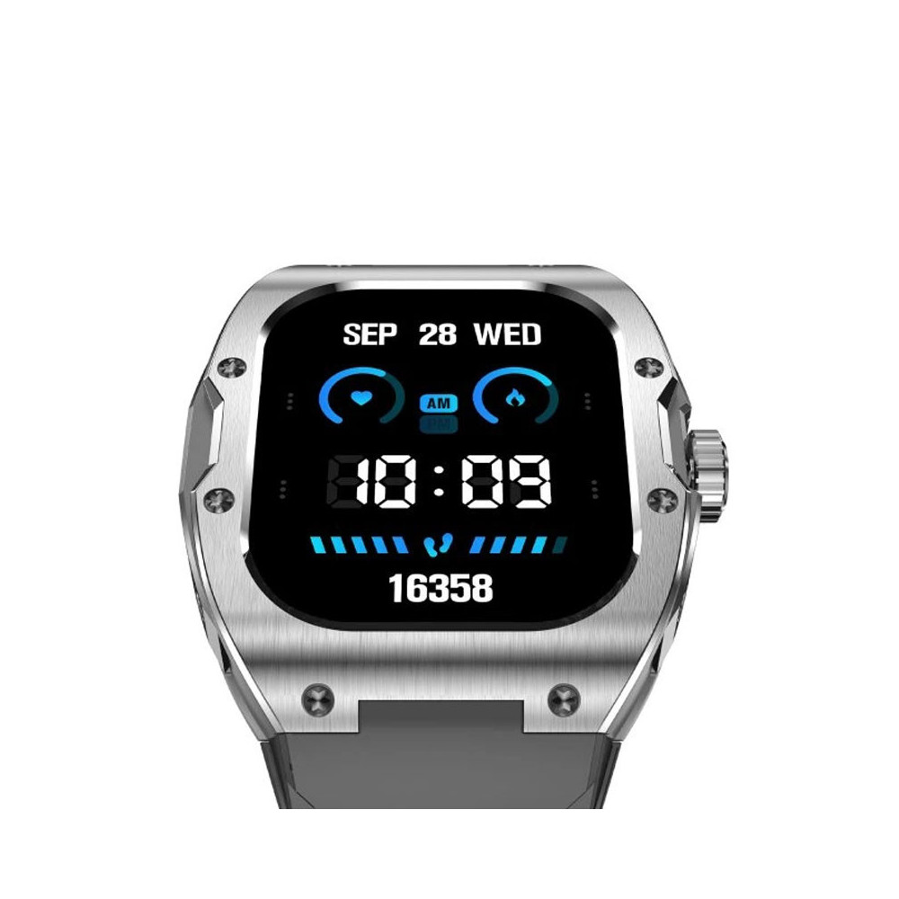 Montre connectée KSIX Hero 1.95" AMOLED Noir