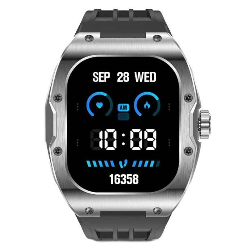 Montre connectée KSIX Hero 1.95" AMOLED Noir