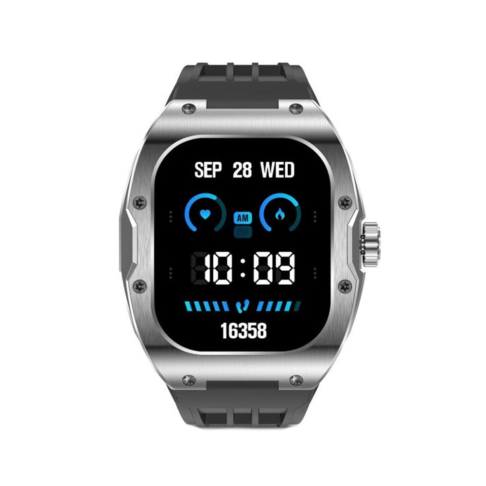 Montre connectée KSIX Hero 1.95" AMOLED Noir