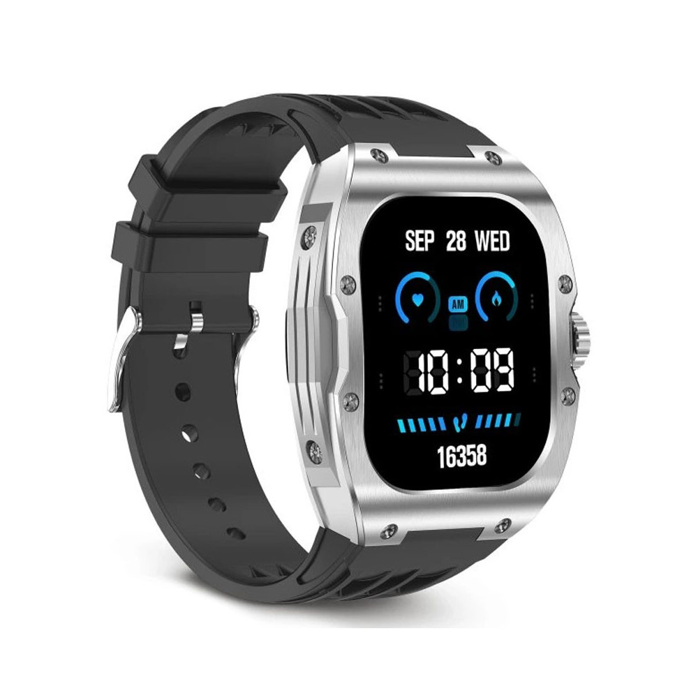 Montre connectée KSIX Hero 1.95" AMOLED Noir