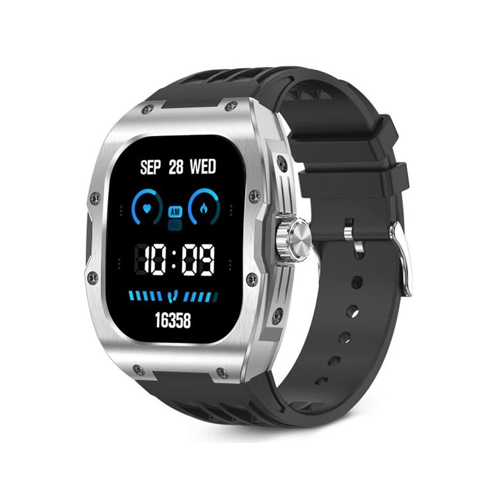 Montre connectée KSIX Hero 1.95" AMOLED Noir