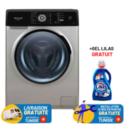 Machine À Laver Automatique Brandt BAL82SBL / 8Kg / Black edition + GEL LILAS GRATIUIT
