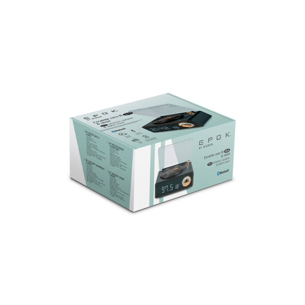 Enceinte rétro Bluetooth EPOK –BTTDMINIDG