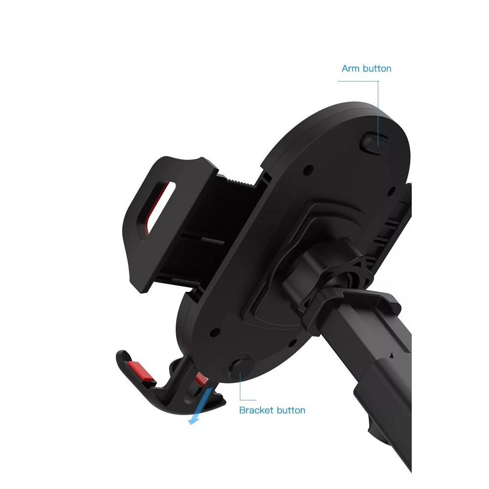 Support voiture XO C39 noir avec ventouse
