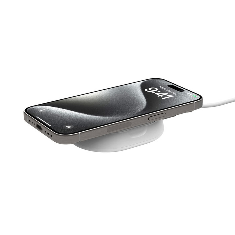 Support de recharge BELKIN BoostCharge Pro Qi2 et pliable (15 W) BLANC