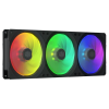Ventilateur de boîtier Cooler Master MasterFan SF360R ARGB / Noir