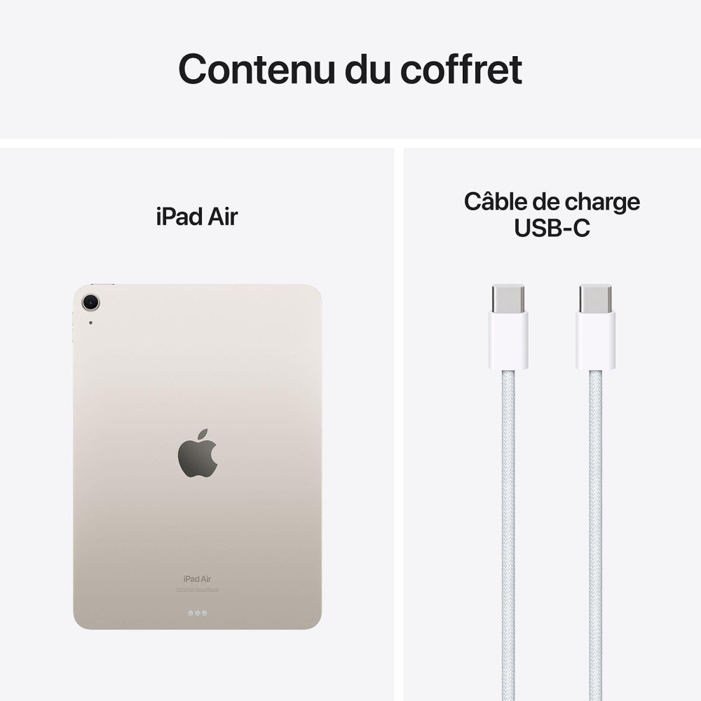 APPLE IPAD AIR 11" 128GO WIFI STARLIGHT