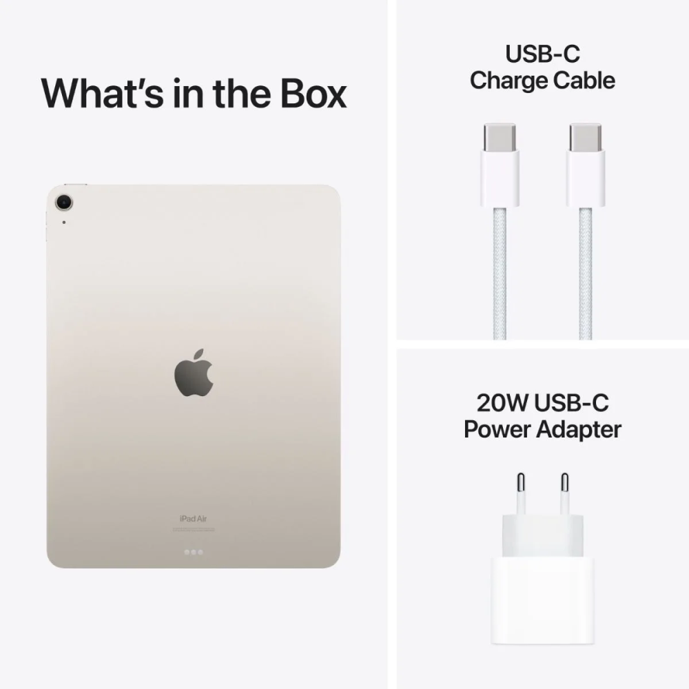 APPLE IPAD AIR 13" 128GO WIFI STARLIGHT