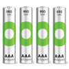 4 x Piles Rechargeables GP 1.2V AAA 950mAh
