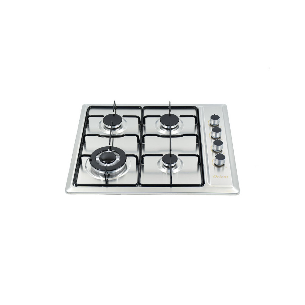 PLAQUE ENCASTRABLE ORIENT 4 Feux / INOX / OP-4F-I3