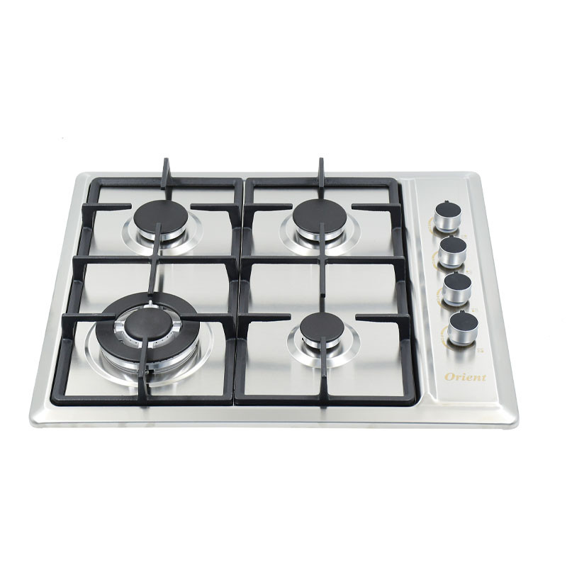 PLAQUE ENCASTRABLE ORIENT 4 Feux / INOX / OP-4F-IF3