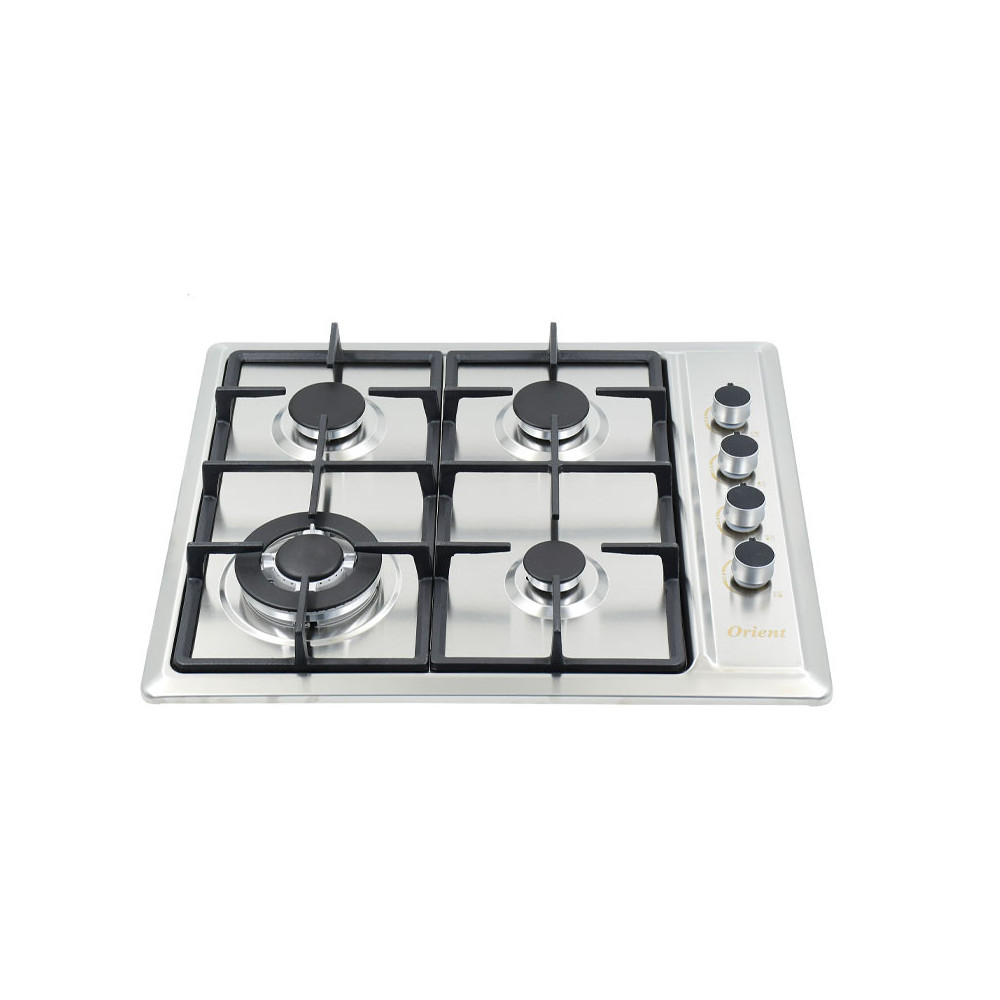 PLAQUE ENCASTRABLE ORIENT 4 Feux / INOX / OP-4F-IF3
