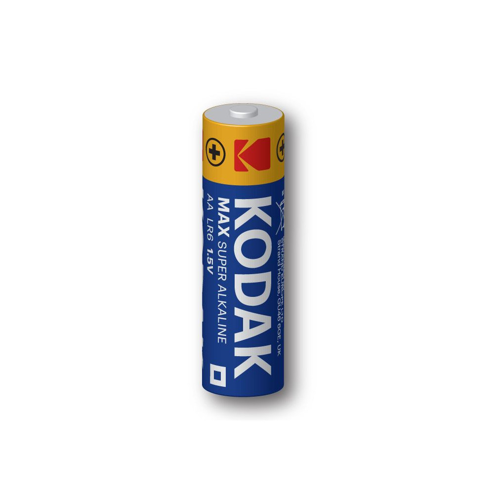 4 Piles KODAK Max AlKaline LR06 AA
