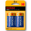 KODAK MAX ALKALINE D B2 LR20