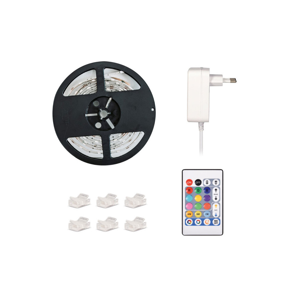 Bande LED SmartLED KSIX 5 mètres, découpable, 900 lumens,couleurs RGB
