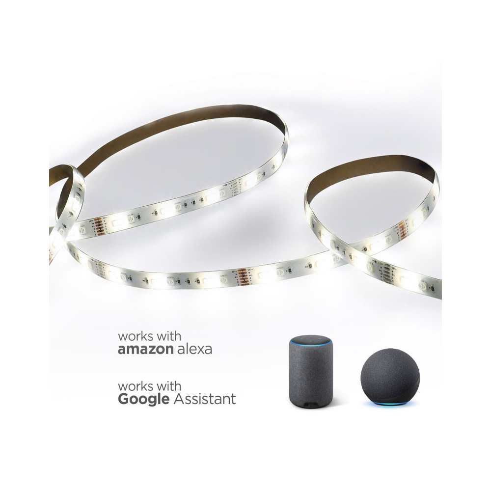 Bande LED 5 mètres SmartLED KSIX, Réglable, 1000 lumens, CCT Blanc