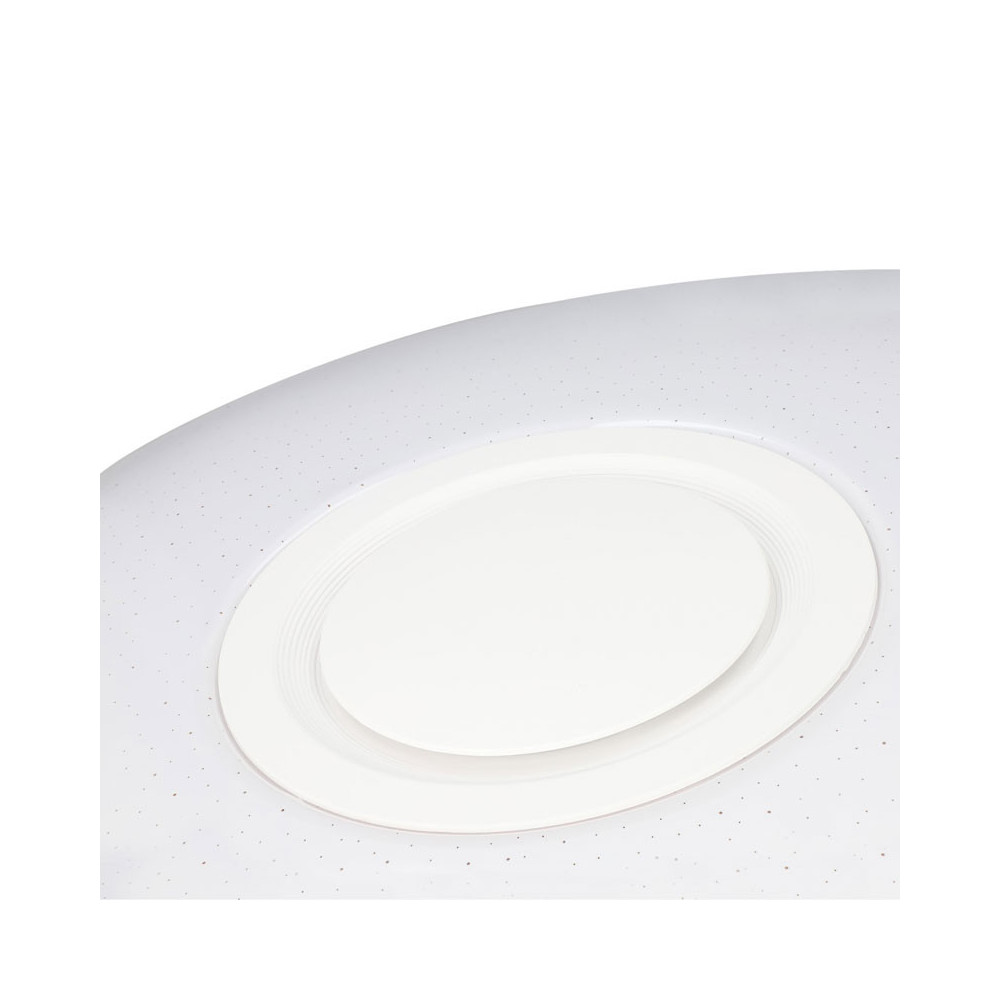 Plafonnier LED KSIX Rainbow, haut-parleur intégré 5 W, RGB+CCT