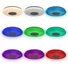 Plafonnier LED KSIX Rainbow, haut-parleur intégré 5 W, RGB+CCT