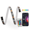 Bandes LED TV colorées KSIX, application ncluse, télécommande, 16 c