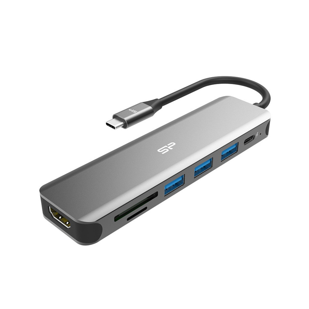 Station d'accueil Silicon Power Boost SU20 USB-C 7EN1