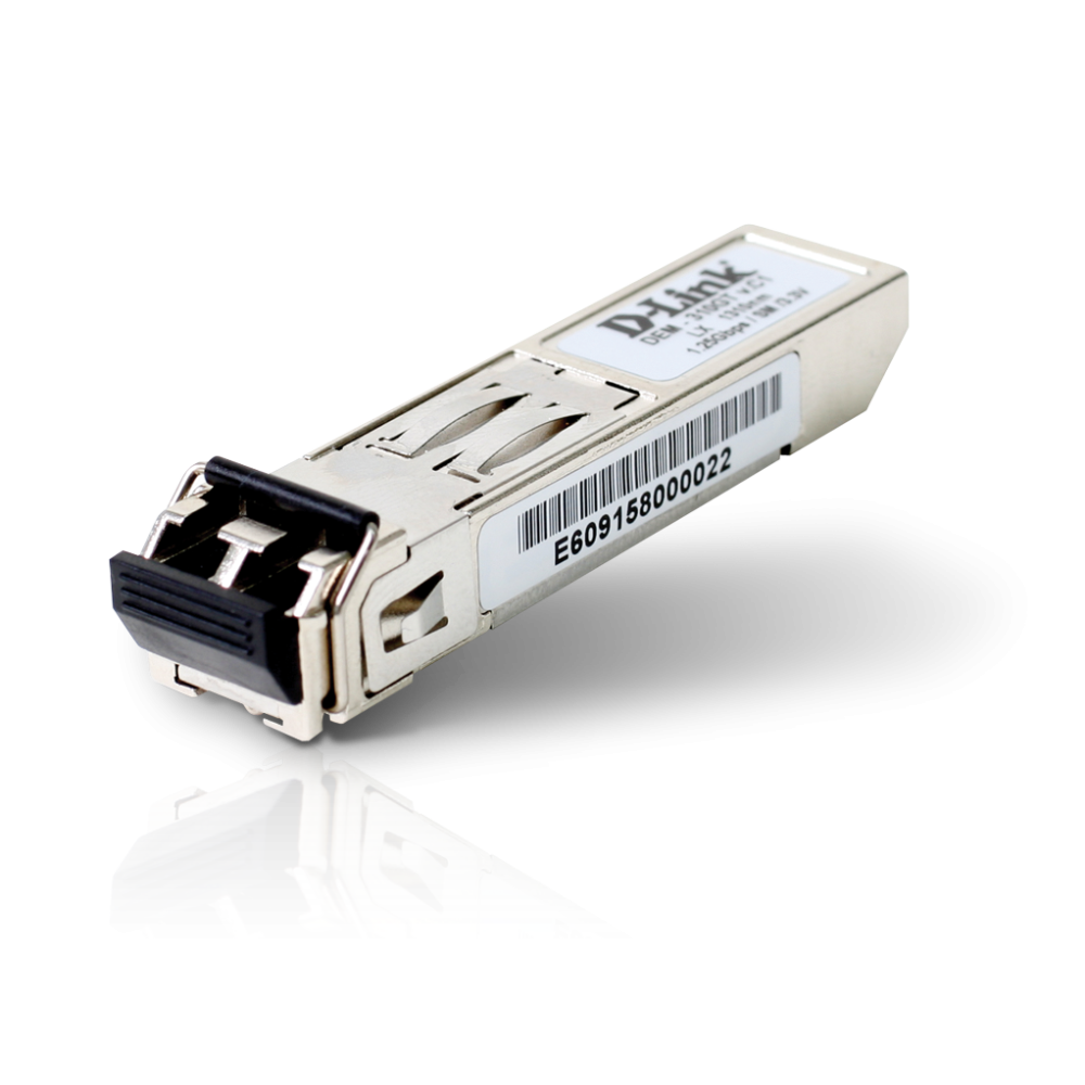 Adaptateur Réseau D-Link DEM 310GT 1-port mini-GBIC LX Single-mode Fiber